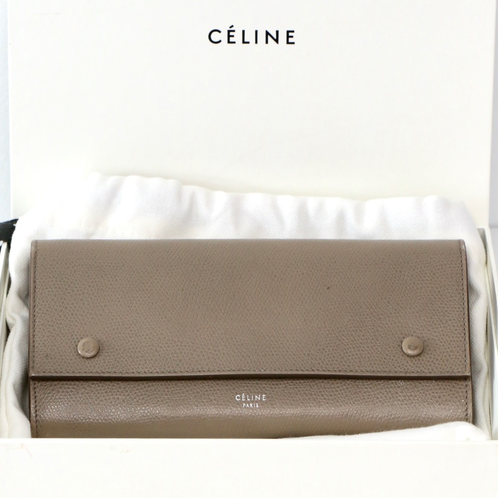 Celine Large Flap Carryall wallet